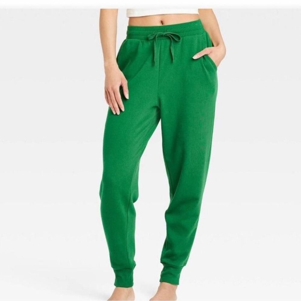 Women's Green Joggers-tracksuits